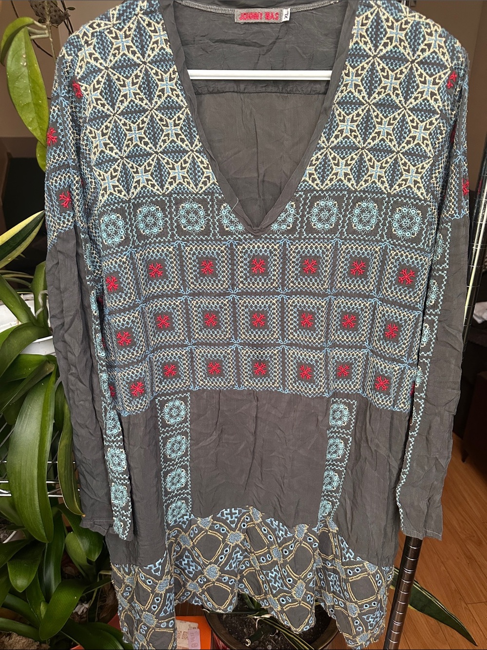 Johnny Was Embroidered Tunic